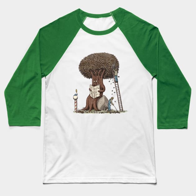 Just A Little Trim Baseball T-Shirt by Made With Awesome